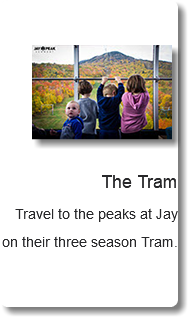  ﷯ The Tram Travel to the peaks at Jay on their three season Tram.