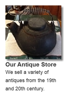 ﷯Our Antique Store We sell a variety of antiques from the 19th and 20th century.